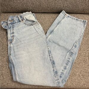American Eagle Outfitters Light Wash Straight Leg Jeans